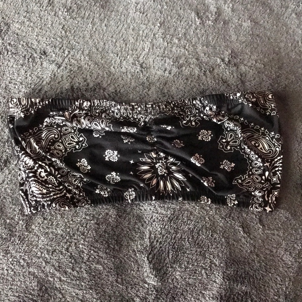 Bandana tube top